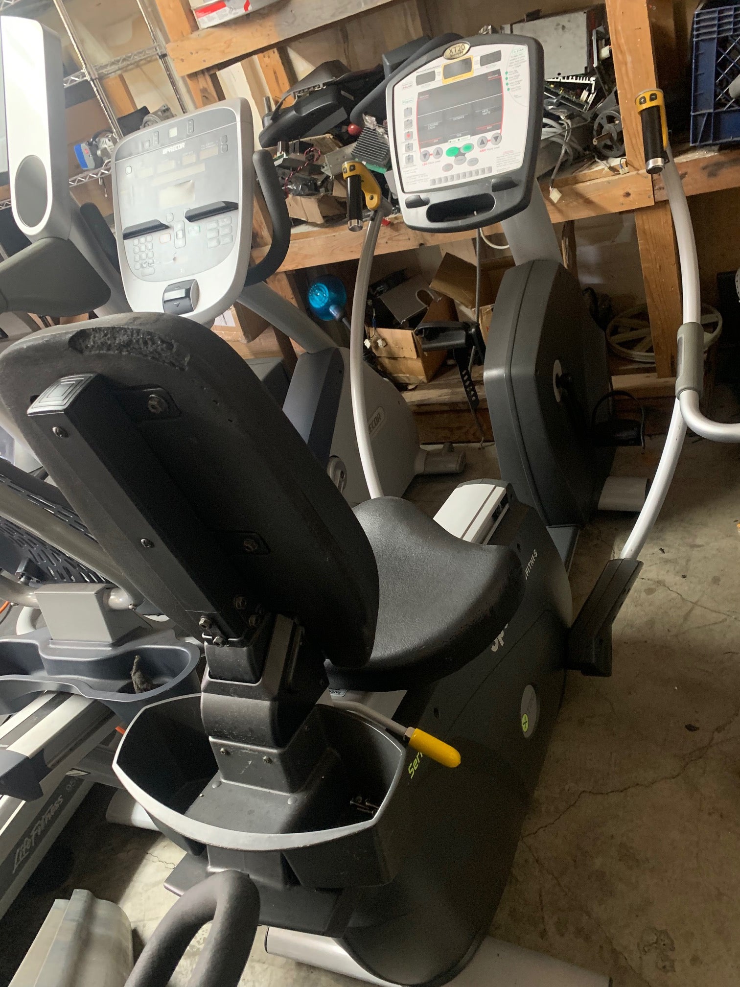 Sport Art XT20 Recumbent bike with moving arms